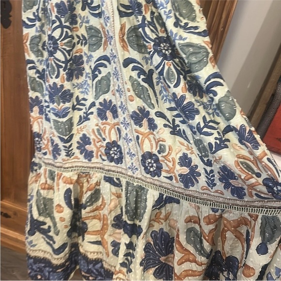 Farm Rio Ocean Tapestry Maxi Dress - Picture 3 of 9